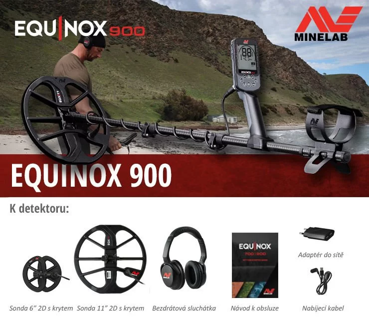 Minelab Dedektör Equinox 900 Dedektör